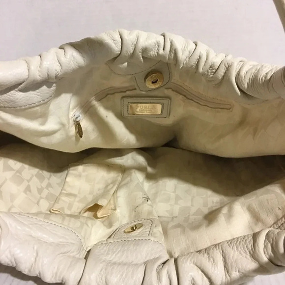 Furla snake skin/ Embossed leather tote handbag - Picture 4 of 8